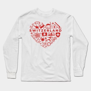 Switzerland Long Sleeve T-Shirt